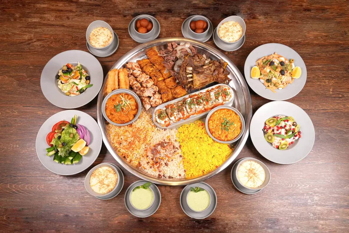 Afghan Family Feast Platter — Delivered in Kabul