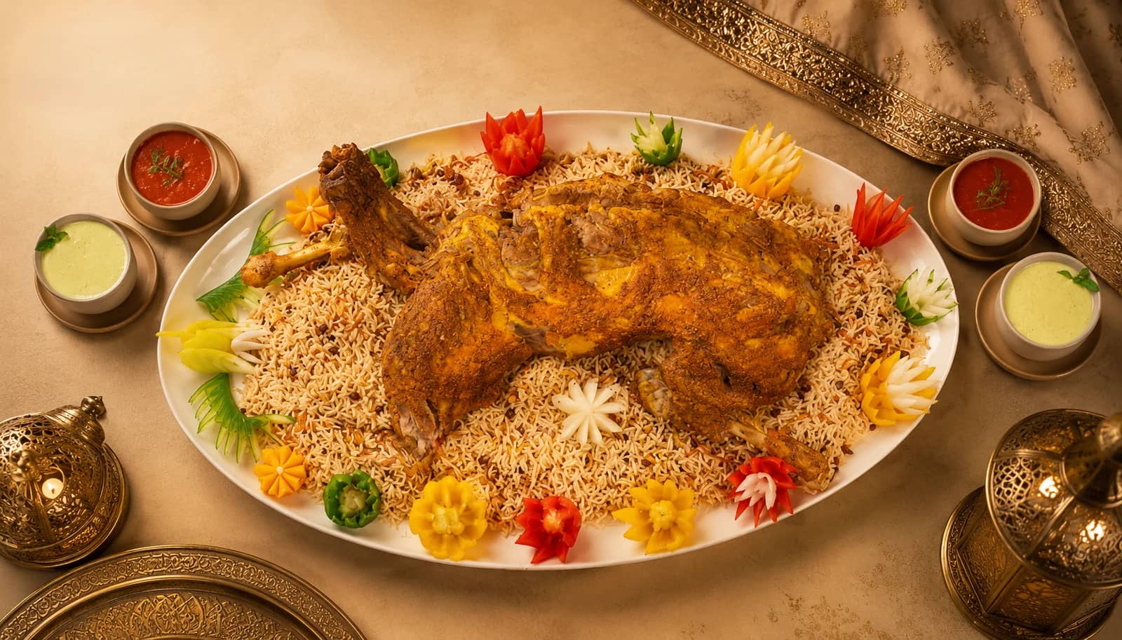 Full Mutton with 10 KG of Rice